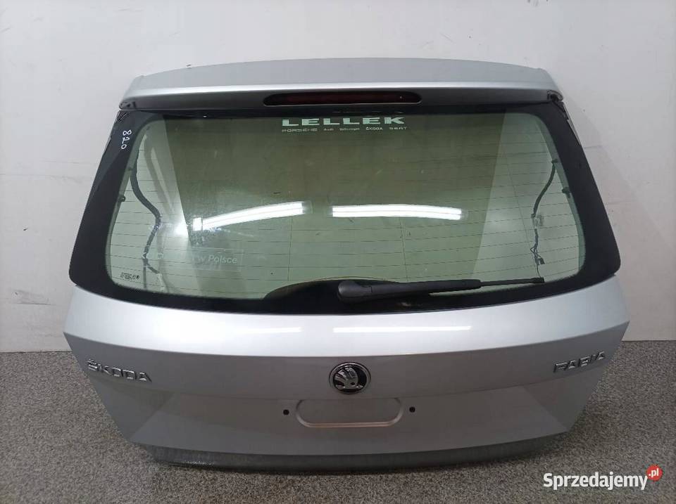 KLAPA TYŁ SZYBA 5D HB LA7W Skoda Fabia III 2014