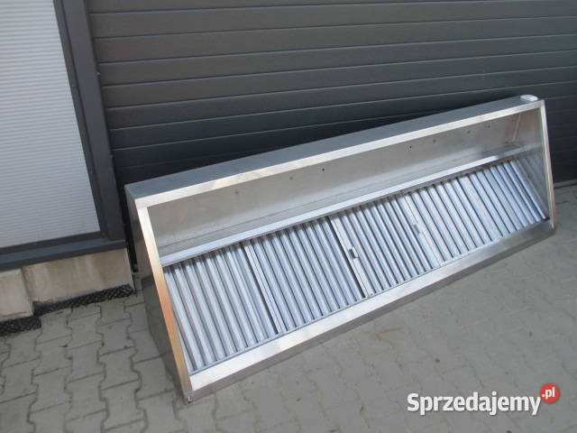 OKAP GASTRONOMICZNY SKOŚNY Z FILTRAMI 2508045 wielkopolskie Ostrów Wielkopolski sprzedam