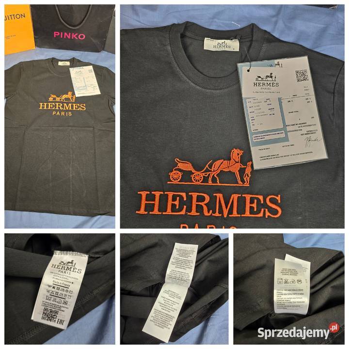 Koszulka męska Prada Hermes kolory shirt małopolskie Wadowice