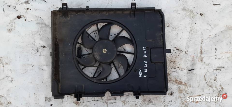 MERCEDES E KLASA W210 D WENTYLATOR CHŁODNICY Siechnice