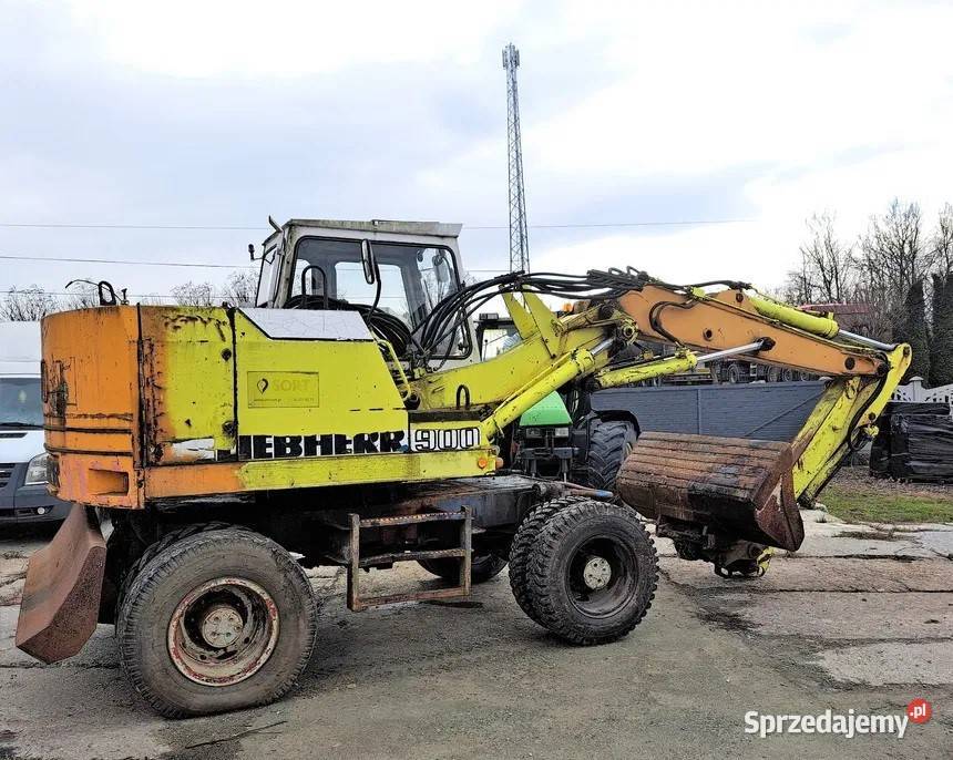 Liebherr A900 nie śląskie Bielsko-Biała