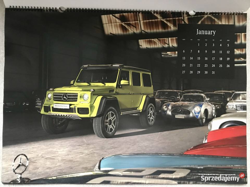 Kalendarz zdjęcia klasycznych modeli Warszawa sprzedam