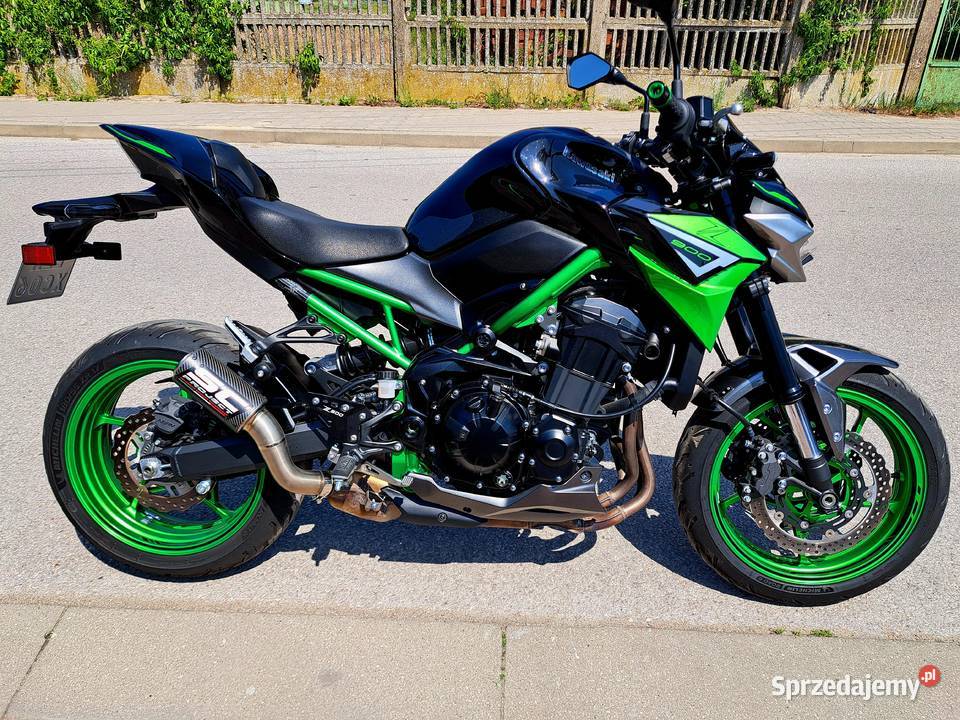 Kawasaki Z900 2023ok pełna moc A2 dodatki łódzkie Łask sprzedam