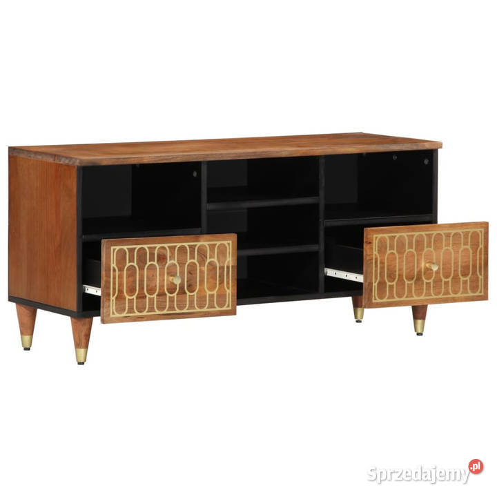 Szafka pod telewizor 100x33x46 lite drewno mango Warszawa