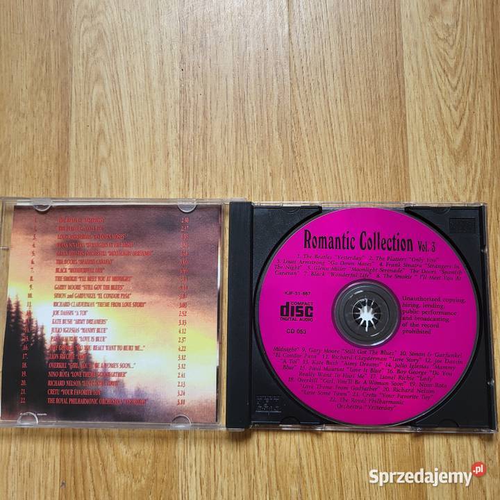 43 Romantic muzyka na płytach CD Bydgoszcz
