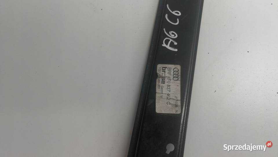 MECHANIZM SZYBY PRAWY PRZÓD AUDI A6 C6 4F0837462 Przystajń sprzedam