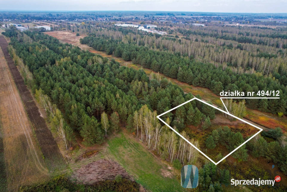 sprzedaży gruntu Czosnów 3000m2