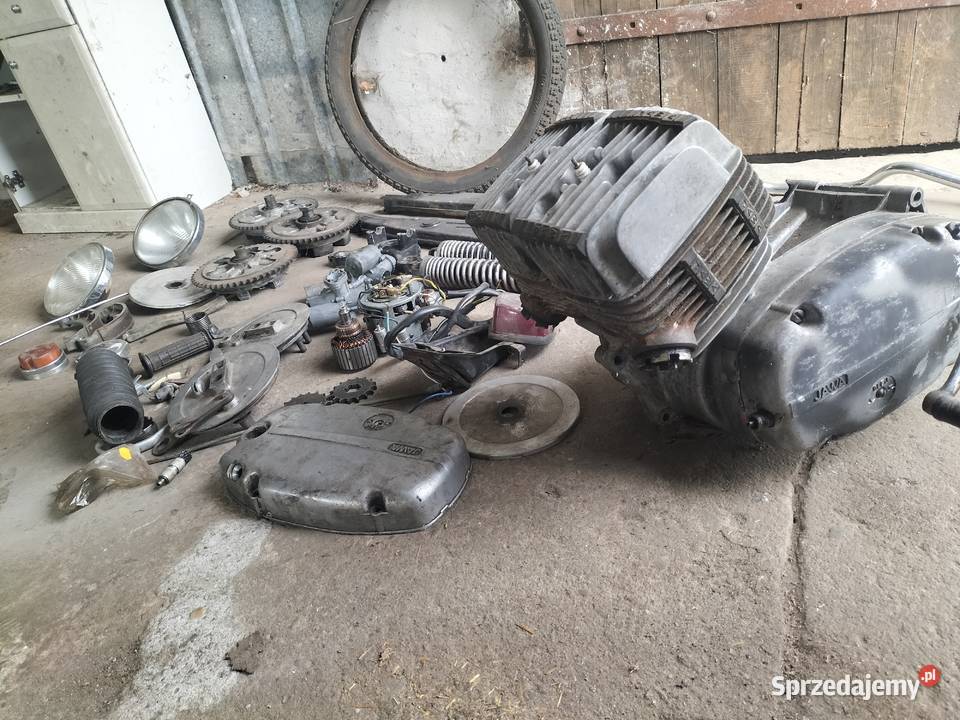 Części jawa cz 350 silnik 6v wielkopolskie Kalisz