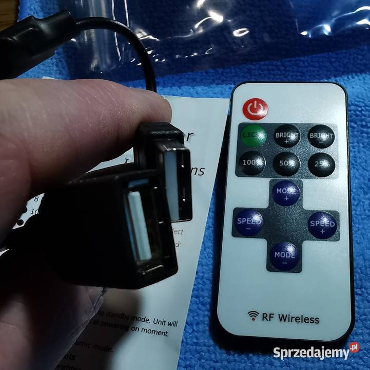 Kontroler taśmy LED Mini ściemniacz RF zdalny podkarpackie Humniska