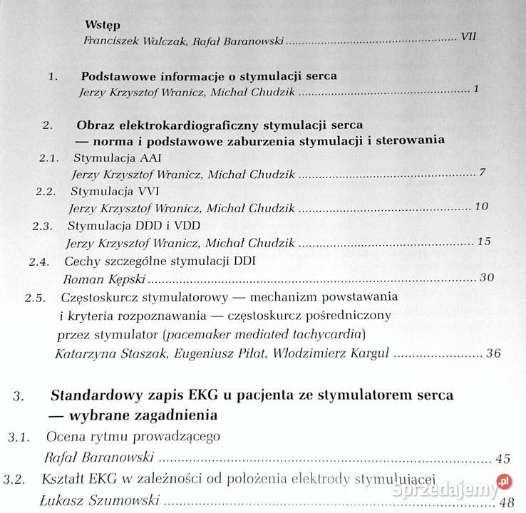 Podstawy EKG u pacjentów ze stymulatorem serca F Chełm