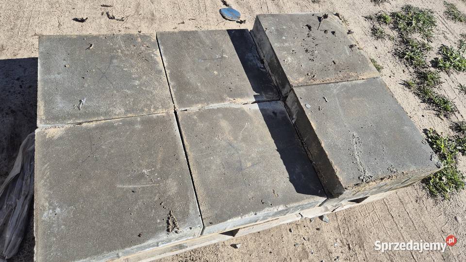 Płyta betonowa 40x40 gr 8 podlaskie Hryniewicze