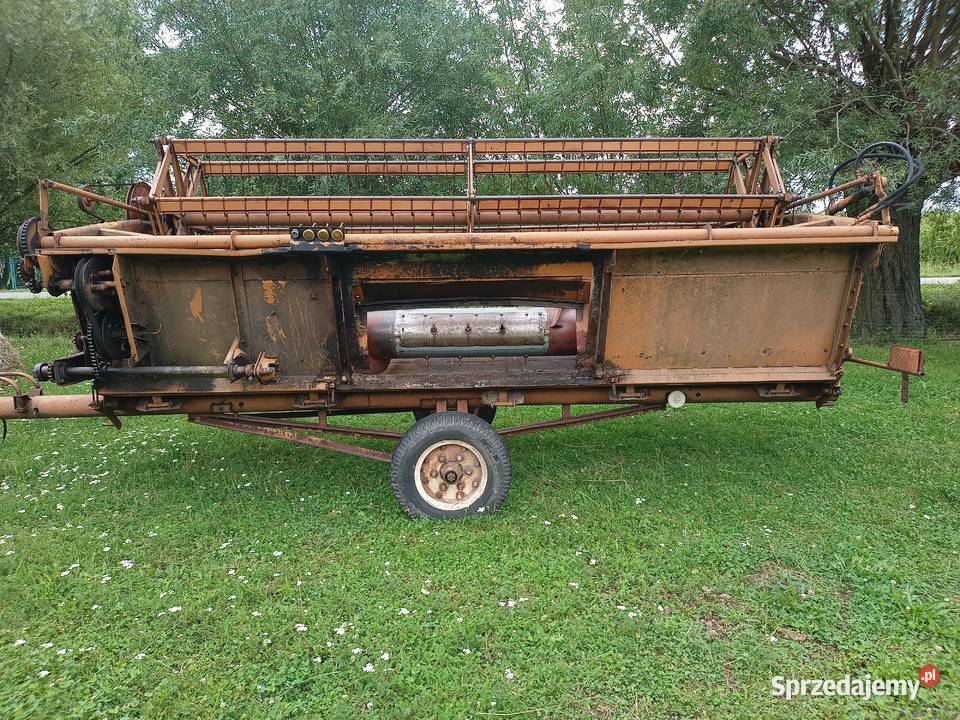 Kombajn zbożowy Bizon ZO56 heder 1988 Bizon Zbożowe Łubnice