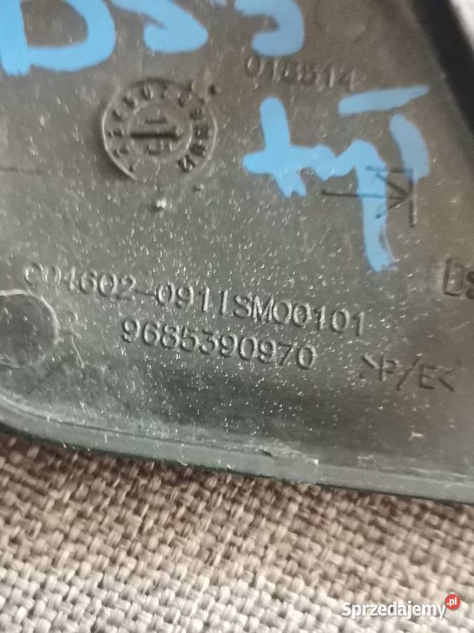 RENAULT DS3 ZAŚLEPKA HAKA ZDERZAKA TYŁ Międzychód