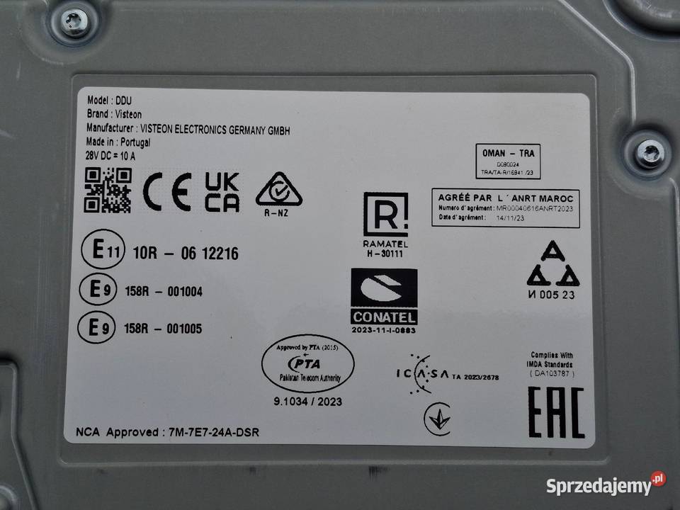 SCANIA R S STEROWNIK DDU1 MODUŁ DDU ADV 3197134 Bieleń