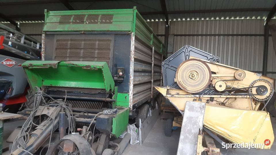 Przyczepa samozbierająca DeutzFahr K 647 tandem Uniejów