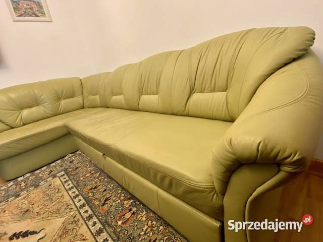 Narożnik używany z funkcją spania Warszawa sprzedam