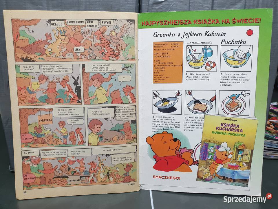 Kubuś Puchatek 21992 komiks Egmont dla dzieci