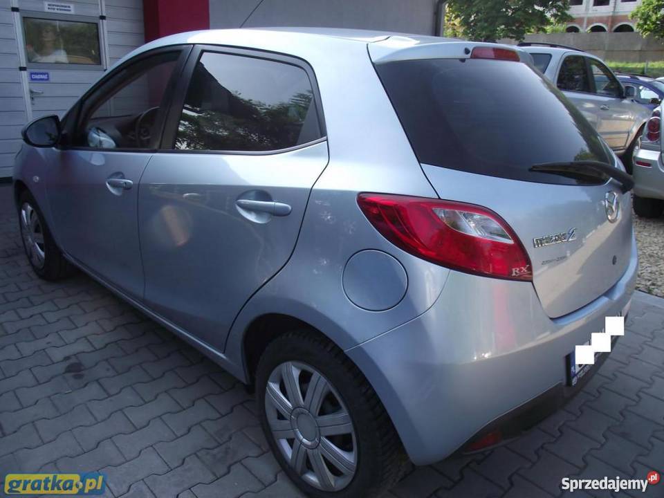 Nieuszkodzony Mazda 2 niebieski wspomaganie kierownicy małopolskie Chrzanów