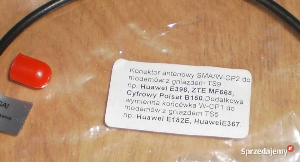 konektor gsm do modemu huawei zte Olkusz