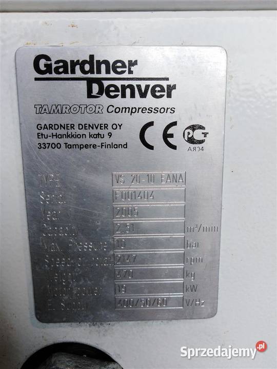 Sprężarka Garden Denver VS 2010 EANA 19KW Wilków