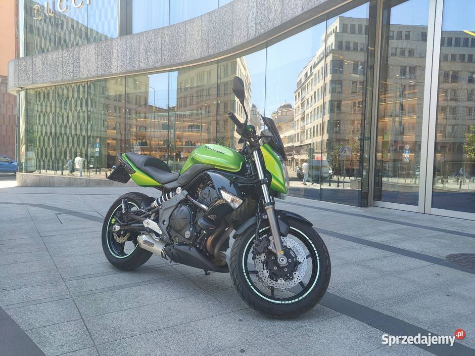 Kawasaki ER6N naked 650 A2 piękny Warszawa łańcuch sprzedam