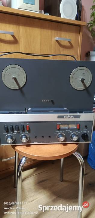 Do naprawy REVOX A 77 MK III wymienione głowice Wrocław