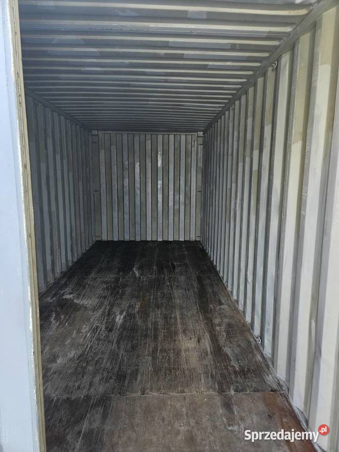 Kontener 40HC używany magazyn transport Ogrodzieniec