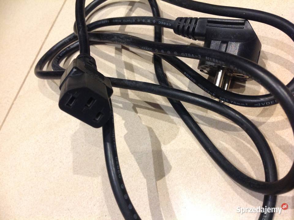 Kabel Zasilający PHINO N16493 10A 250 V Nowa Sól sprzedam