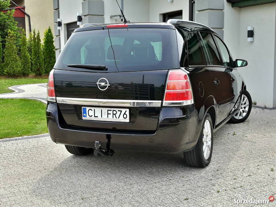 Opel Zafira B 19 Cdti 120 2006 wersja Cosmo odtwarzacz DVD Lipno