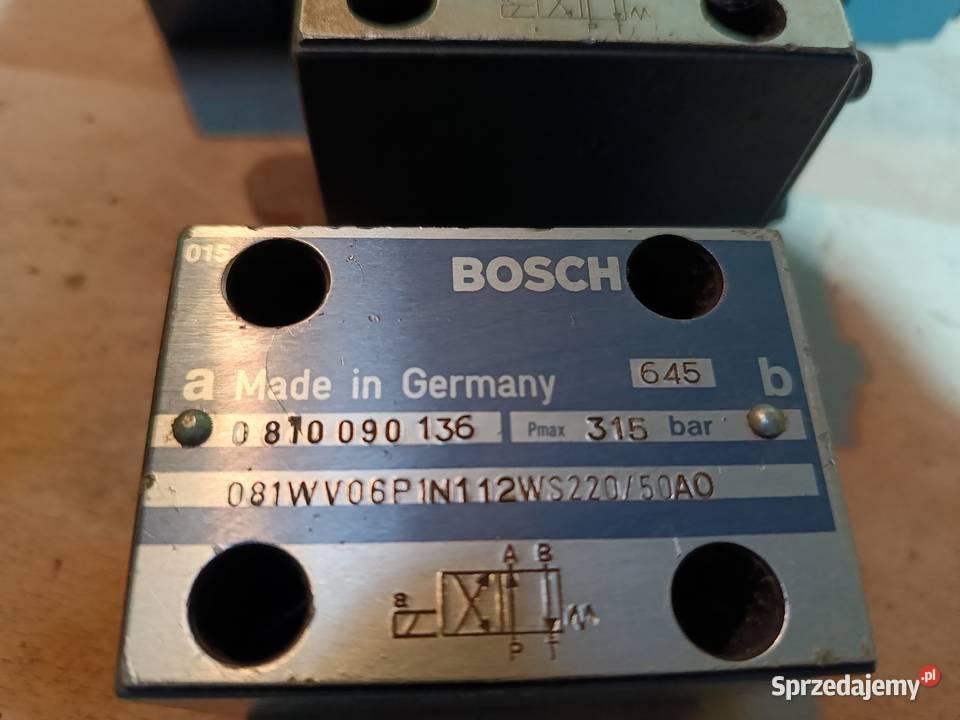 Zawór hydrauliczny Bosch 0810090136 Gorzów Wielkopolski