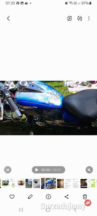 Yamaha Dragstar xvs 125 chopper Zambrów sprzedam