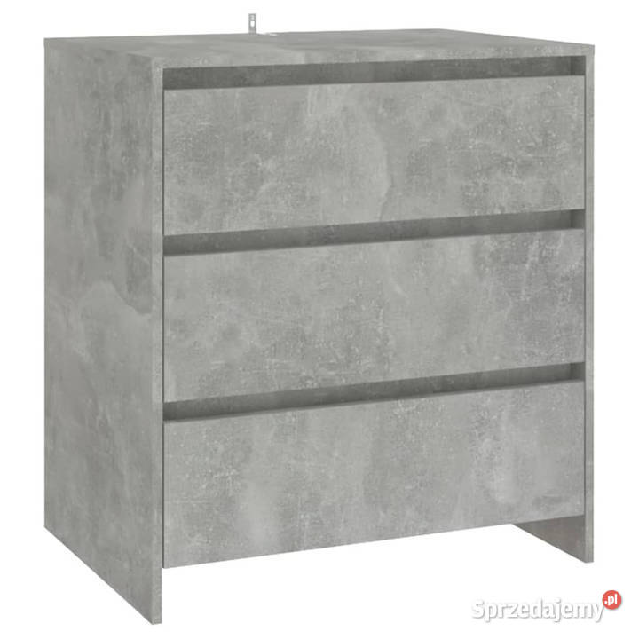 3cz szafka boczna szarość betonu materiał sprzedam
