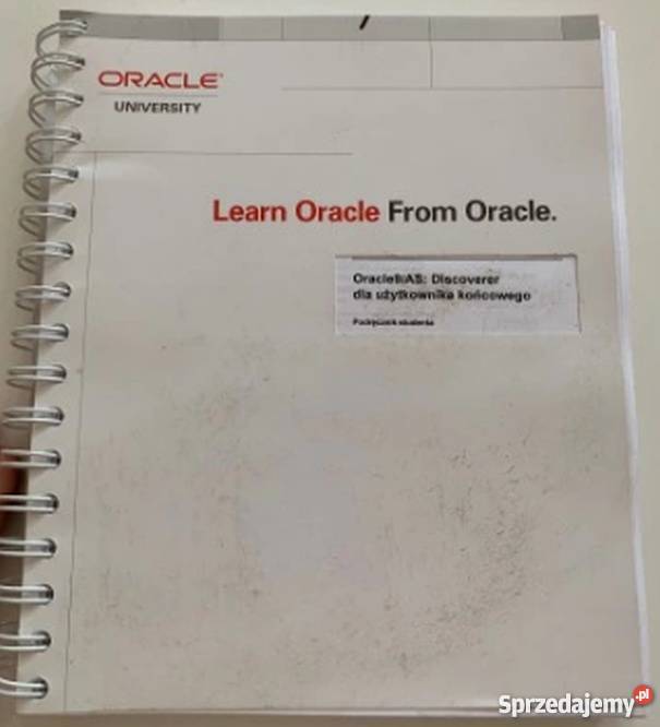 LEARN ORACLE FROM ORACLE Katowice sprzedam