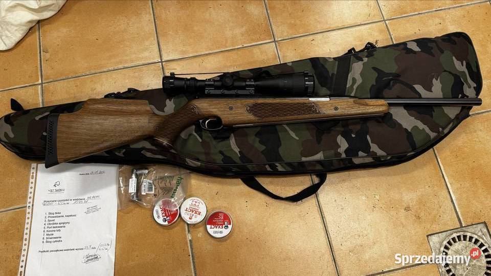 Air Arms Pro Sport 45 Orzech z lunetą Lipnik sprzedam