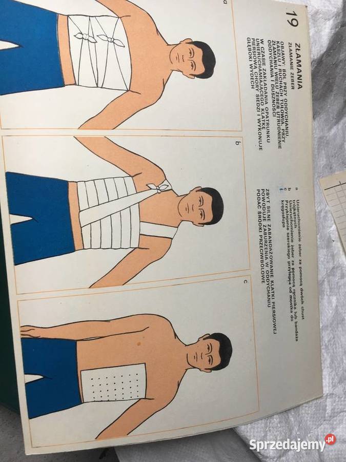 Pierwsza pomoc Tablice poglądowe Wydawnictwo wielkopolskie Łęczyca