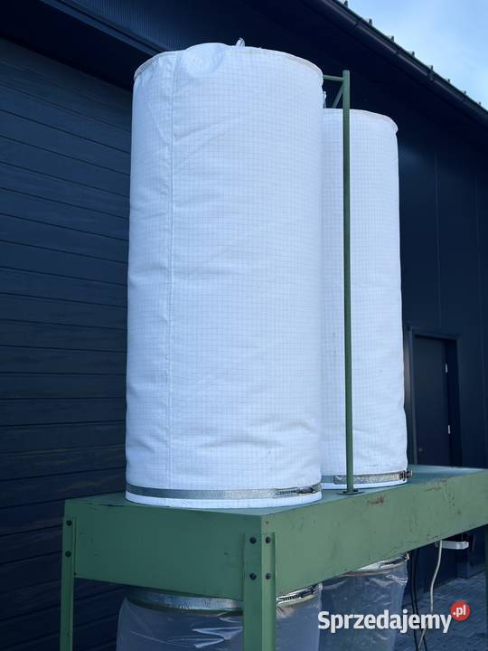 Odciąg trocin 2 workowy 40 kW 1384 Produkcja Łabuńki Pierwsze