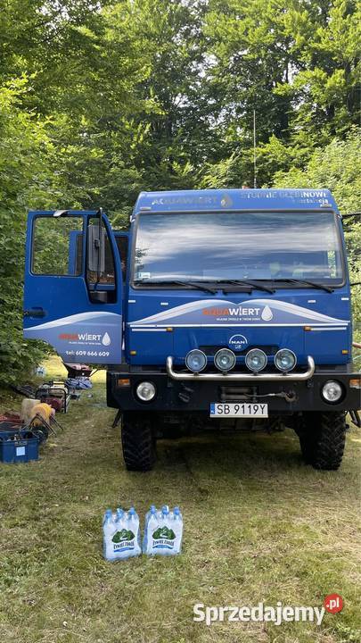 Wiercenie studni głębinowych z instalacją do Pozostałe usługi Żywiec