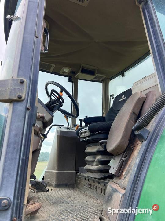 John Deere 7710 z TLS 2001 r Moc 166 uszkodzony Napęd 4x4 Łobżenica
