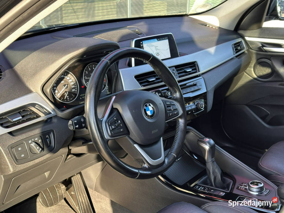 BMW X1 Navi Skóra FullLED EleKlapa Grzane fotele czujnik deszczu X1 opolskie Kąty Opolskie