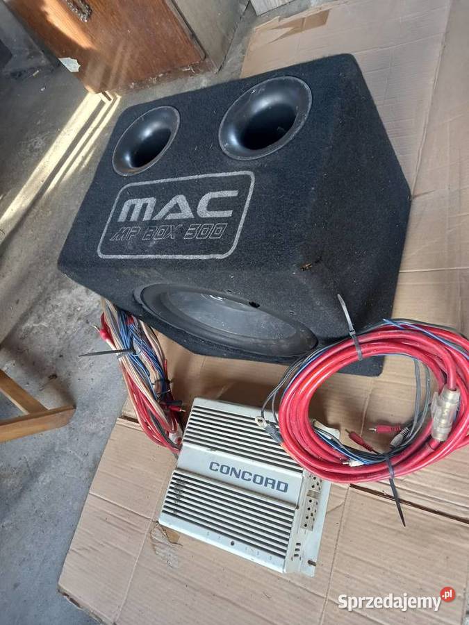 Subwoofer skrzynia tuba basowa wzmacniacz Lublin sprzedam