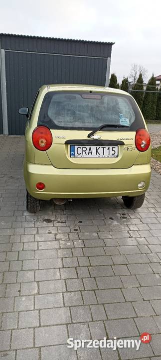 Chevrolet Matiz Klak