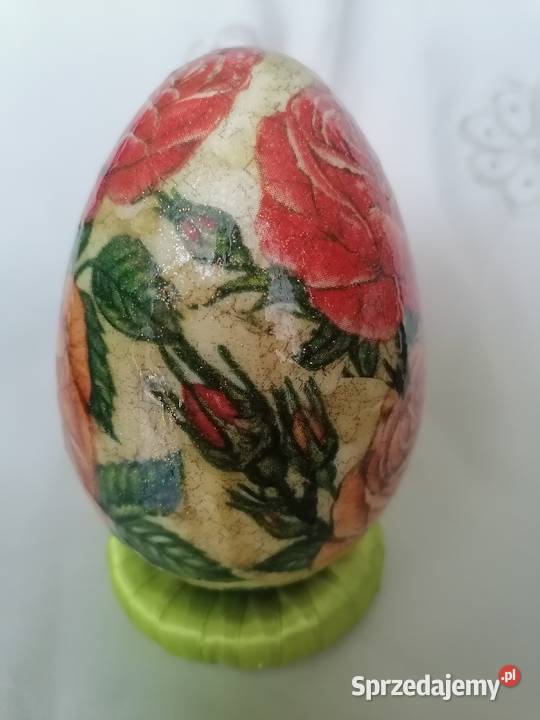 jajko jajo ozdoba 12 stroik hand made pisanka wielokolorowy Sierpc sprzedam