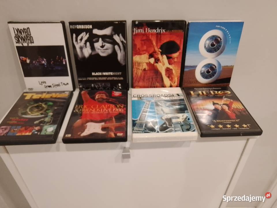 CD i DVD muzyki i filmów ze świata i USA TV i Video Włocławek