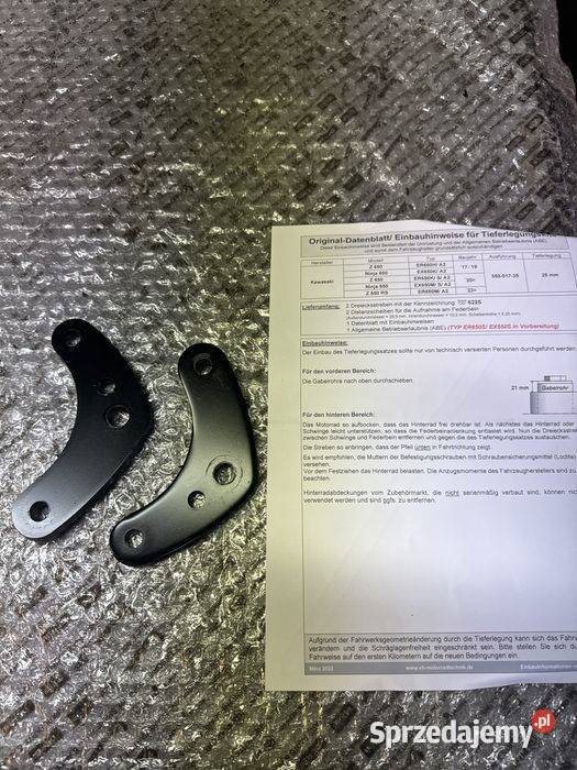 Zestaw obniżający zawieszenie Kawasaki Z 650