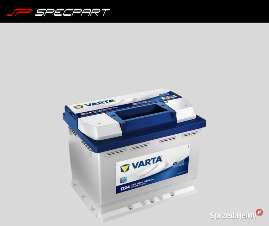 Akumulator VARTA BLUE BOSCH D24 60Ah540A ŁOMŻA Łomża