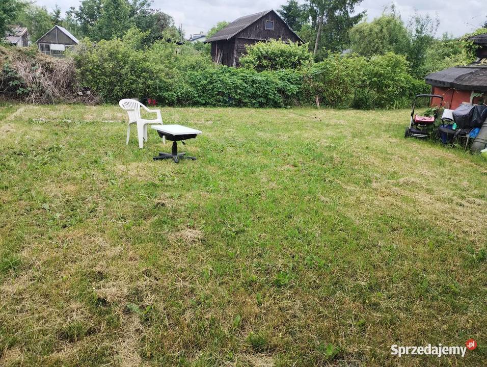 Sprzedam działkę rekreacyjną ROD 91zł/m2 mazowieckie Wołomin