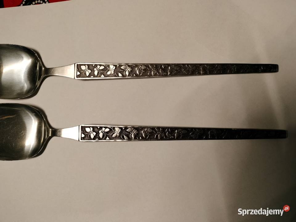 Łyżki długie stołowe w motyle do mieszania sałat Choszczno