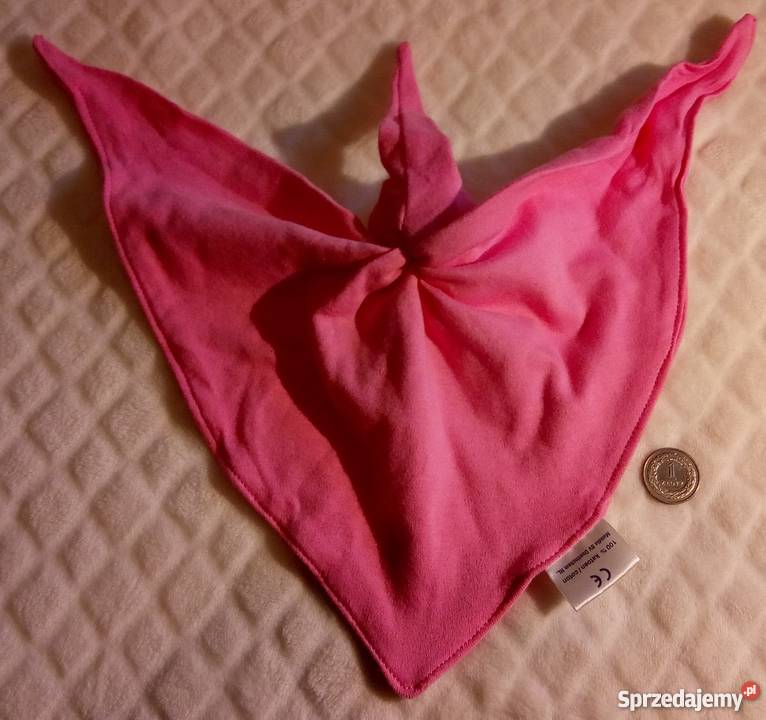 Dziewczęca różowa przytulanka chusta Bambino Dla niemowląt