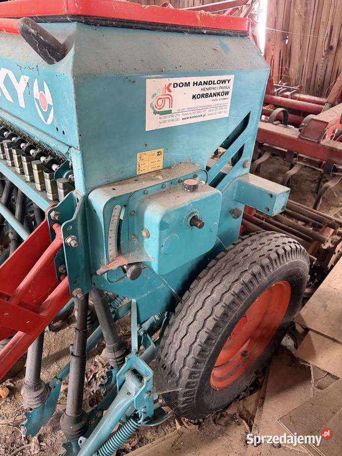 Zestaw uprawowo siewny kverneland Sulky tramline Janów Lubelski