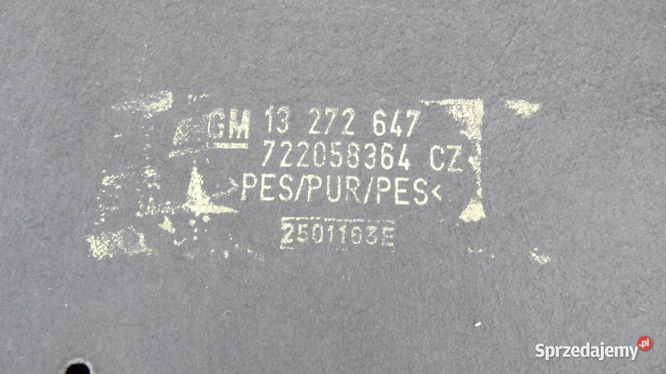 OPEL ASTRA J IV 10r wygłuszenie maski 13272647 osobowe